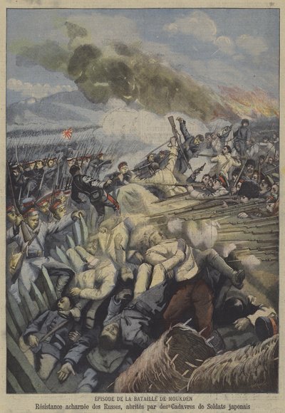 Battle of Mukden, Russo-Japanese War by French School