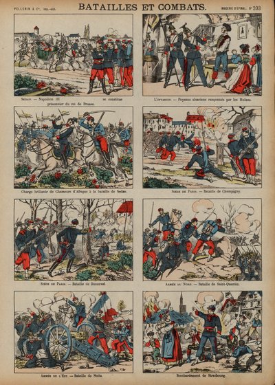 Battles of the Franco-Prussian War by French School