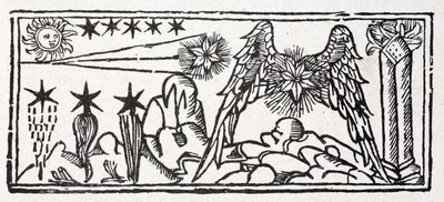 Bearded Stars, a Shooting Star, Tail of a Comet, a Long-Haired Star, a Pinned Down Star by French School