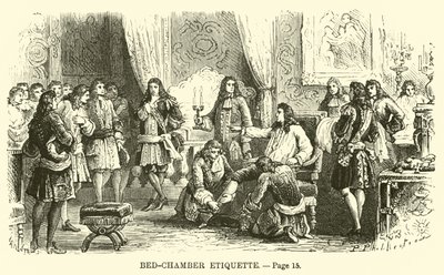 Bed-Chamber Etiquette by French School