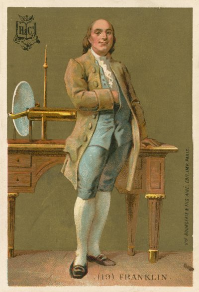 Benjamin Franklin by French School