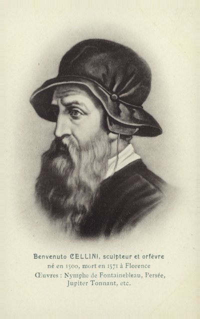 Benvenuto Cellini, Italian sculptor and goldsmith by French School