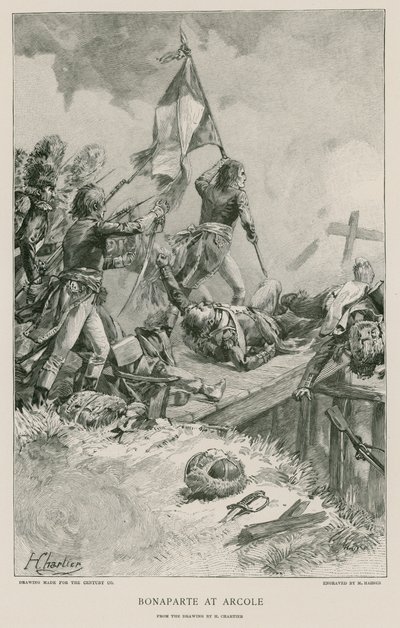 Bonaparte at Arcole by French School