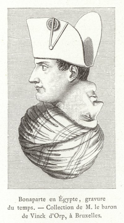 Bonaparte in Egypt by French School