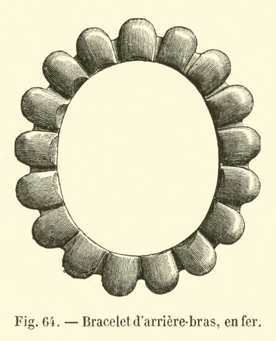 Iron armband by French School