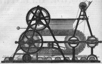 Brick making machine (Milch system) by French School
