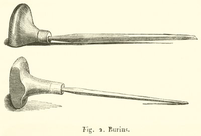 Burins (engraving) by French School