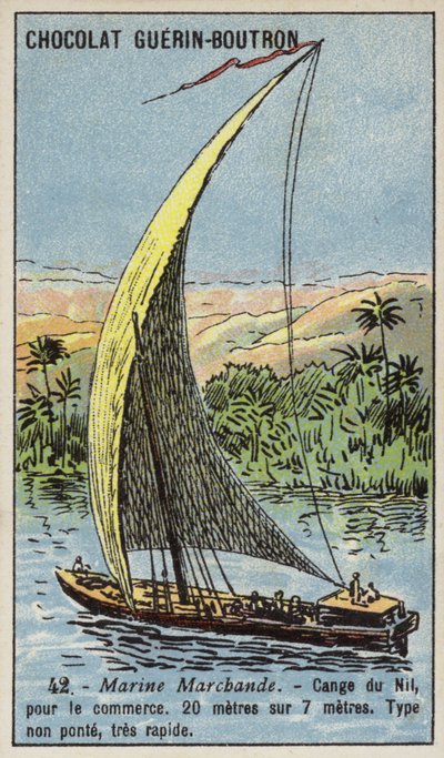 Cange on the Nile, Egypt by French School