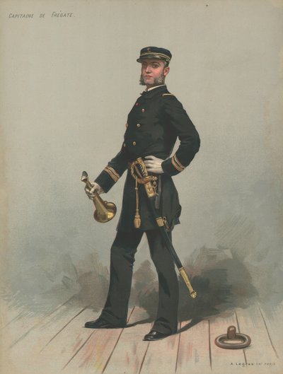 Frigate Captain by French School