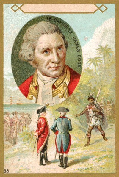 Captain James Cook, English Explorer by French School