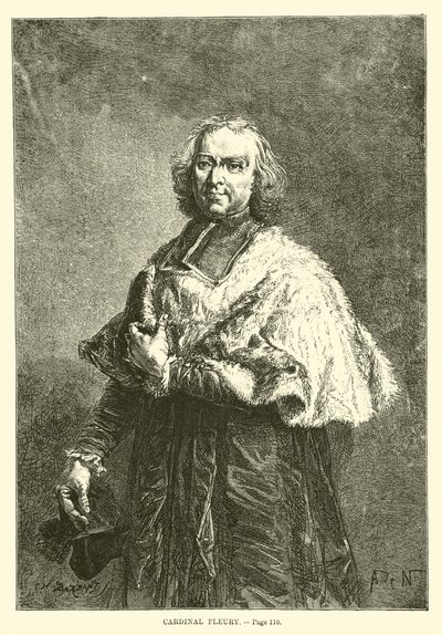 Cardinal Fleury by French School