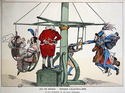 Cartoon Depicting the Duc d