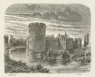 Castle of Ham, France by French School