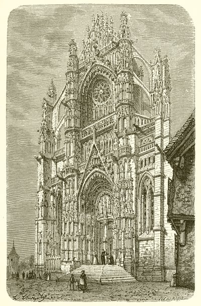 Cathedral of Beauvais by French School