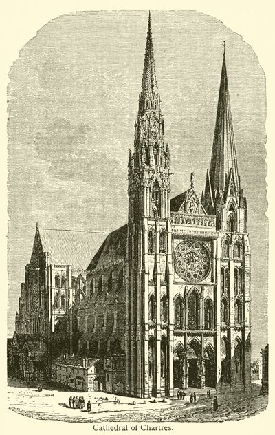 Cathedral of Chartres by French School