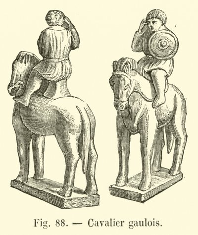 Gaulish rider by French School