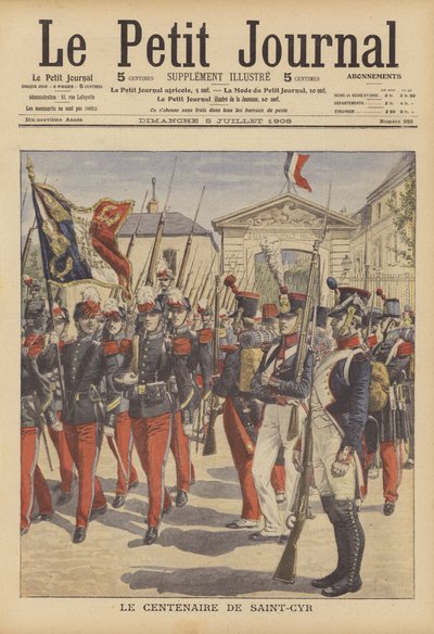 Centenary of the establishment of the French military academy at Saint-Cyr, Paris by French School
