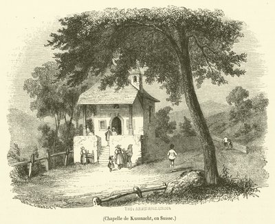Chapel of Kussnacht, in Switzerland by French School