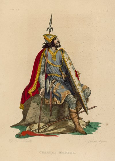 Charles Martel by French School