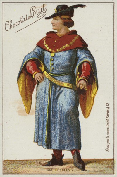 Charles V by French School