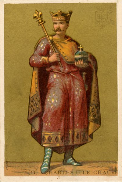 Charles the Bald by French School