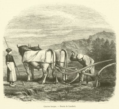 Basque Plow by French School