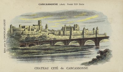 Cite de Carcassonne, Carcassonne, Aude by French School