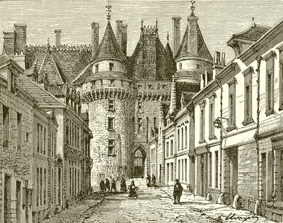 Chateau Langeais by French School