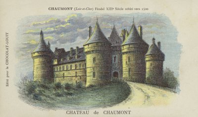 Chateau de Chaumont, Chaumont, Loir-et-Cher by French School