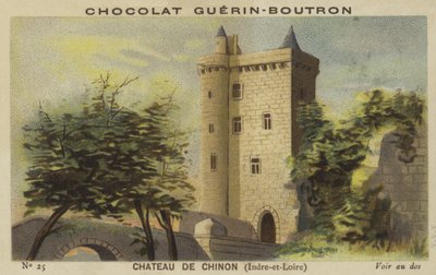 Chateau de Chinon, Indre-et-Loire by French School