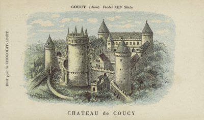 Chateau de Coucy, Coucy, Aisne by French School