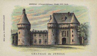 Chateau de Jonzac, Jonzac, Charente-Inferieure by French School