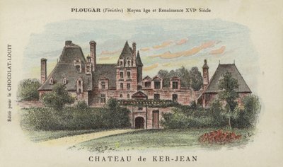Chateau de Ker-Jean, Plougar, Finistere by French School