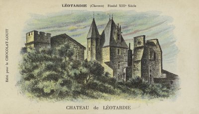 Chateau de Leotardie, Leotardie, Charente by French School