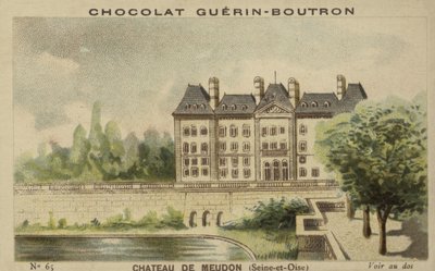 Chateau de Meudon, Seine-et-Oise by French School