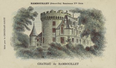Chateau de Rambouillet, Rambouillet, Seine-et-Oise by French School