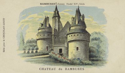 Chateau de Rambures, Rambures, Somme by French School