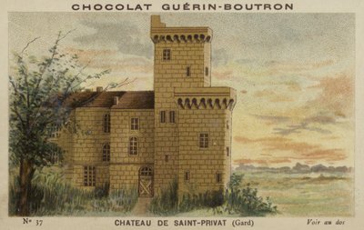 Chateau de Saint-Privat, Gard by French School