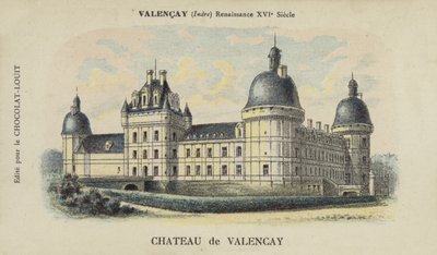 Chateau de Valencay, Valencay, Indre by French School
