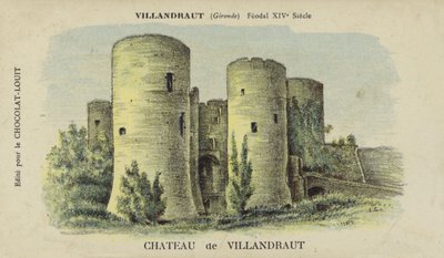 Chateau de Villandraut, Villandraut, Gironde by French School
