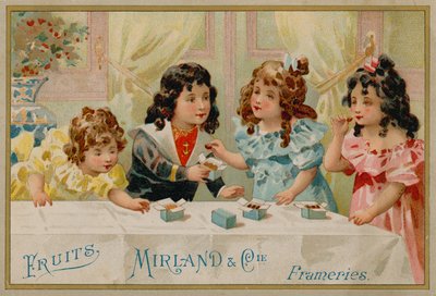 Children Eating Sweets by French School