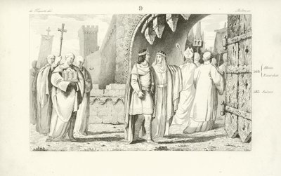 Chilperic I, Frankish King of Neustria by French School
