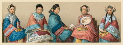 China Costume by French School