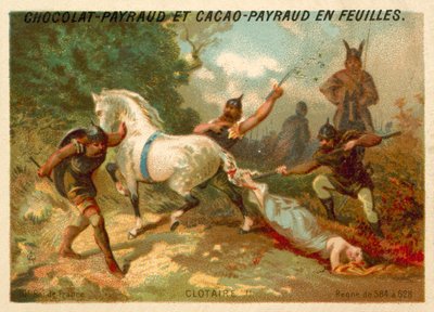 Chlothar II and the execution of Brunhilda of Austrasia by French School
