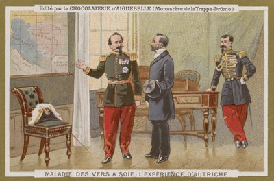 Chocolat dAiguebelle trade card by French School