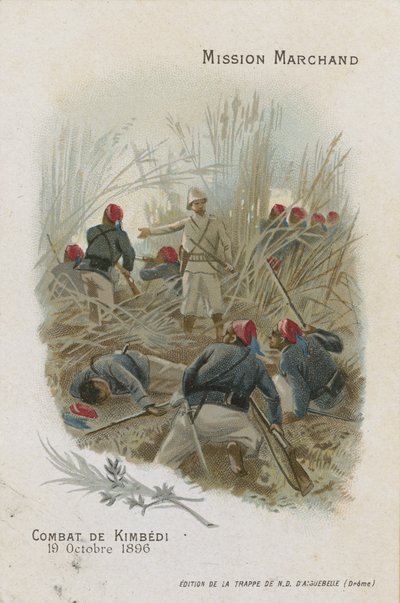 Chocolat dAiguebelle trade card, Marchand Mission by French School