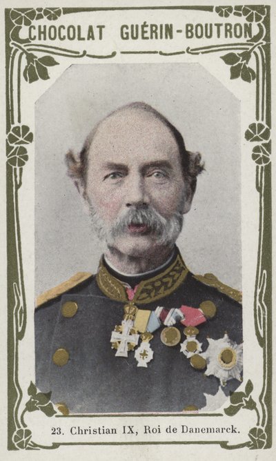 Christian IX, King of Denmark by French School