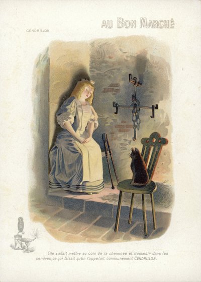 Cinderella, Sleeping by French School
