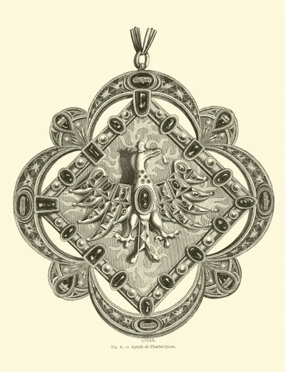 Clasp of the Emperor Charles V by French School