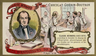 Claude Bernard, French physiologist by French School